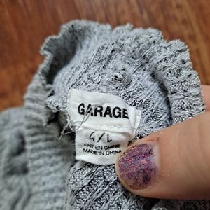 4/L Gray Turtle neck